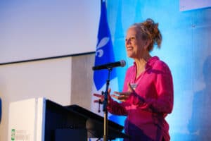 Pre Christine Hudon, vice-rectrice aux études et aux relations internationales à l'Université de Sherbrooke